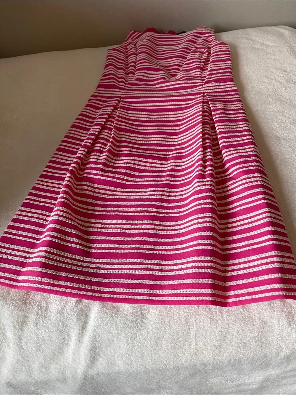 Tommy Hilfiger Pink and White Striped Sleeveless Dress - Picture 5 of 8